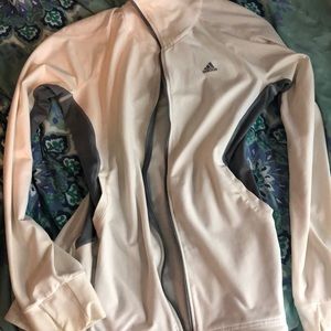 Adidas workout fabric jacket